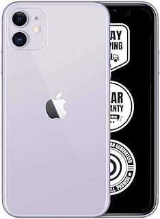 Apple iPhone 11, 256GB, Unlocked - Purple (Renewed)